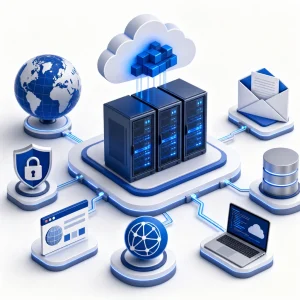 Hosting & Infrastructure — WNYpress illustration