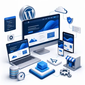 Websites & WordPress — WNYpress illustration