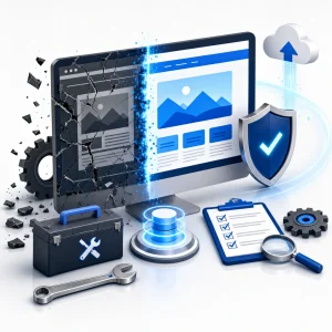 Website Repair & Recovery — WNYpress illustration