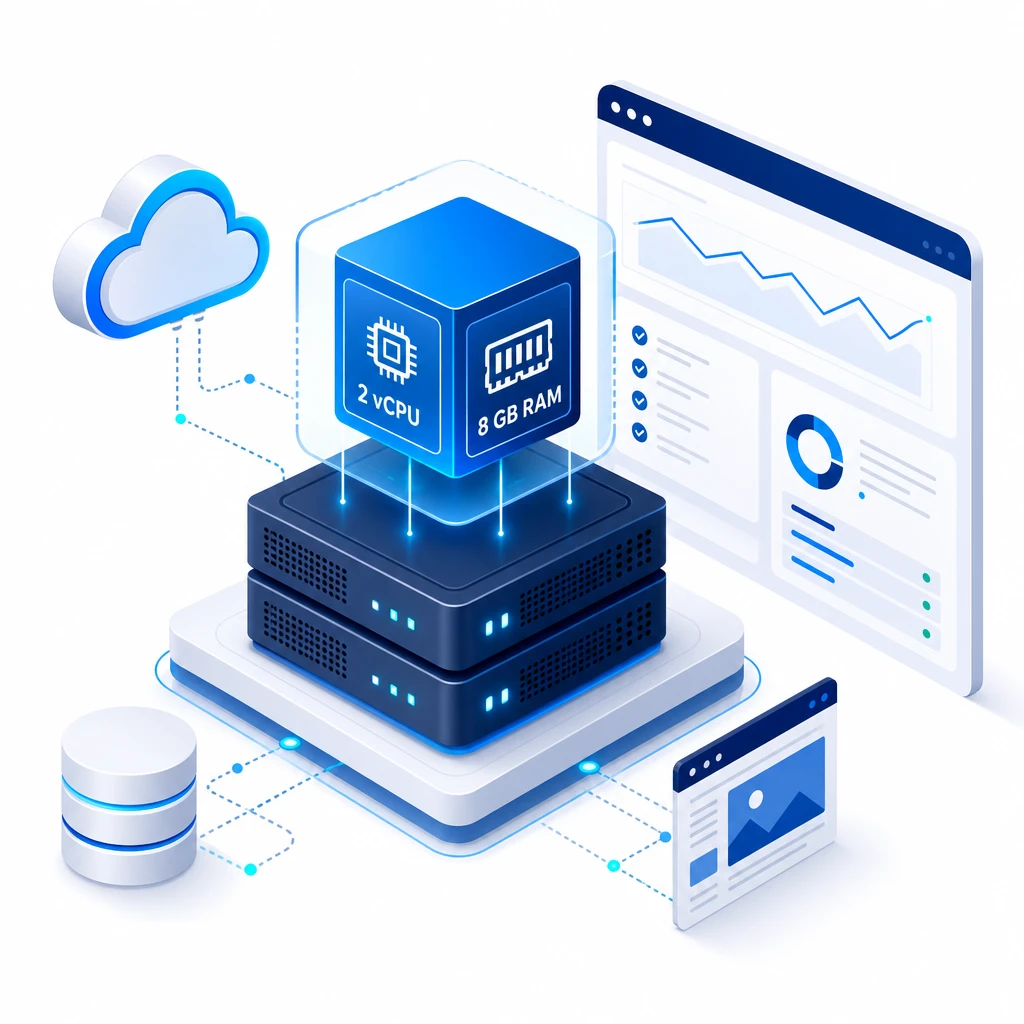 Self Managed VPS 2 vCPU 8 GB RAM — WNYPress illustration