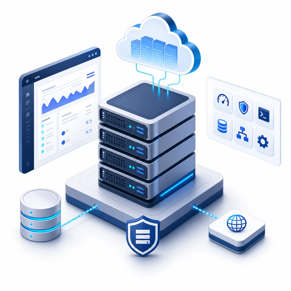 Self Managed VPS 4 vCPU 8 GB RAM — WNYPress illustration