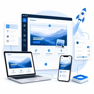 Website Builder Business — WNYPress illustration