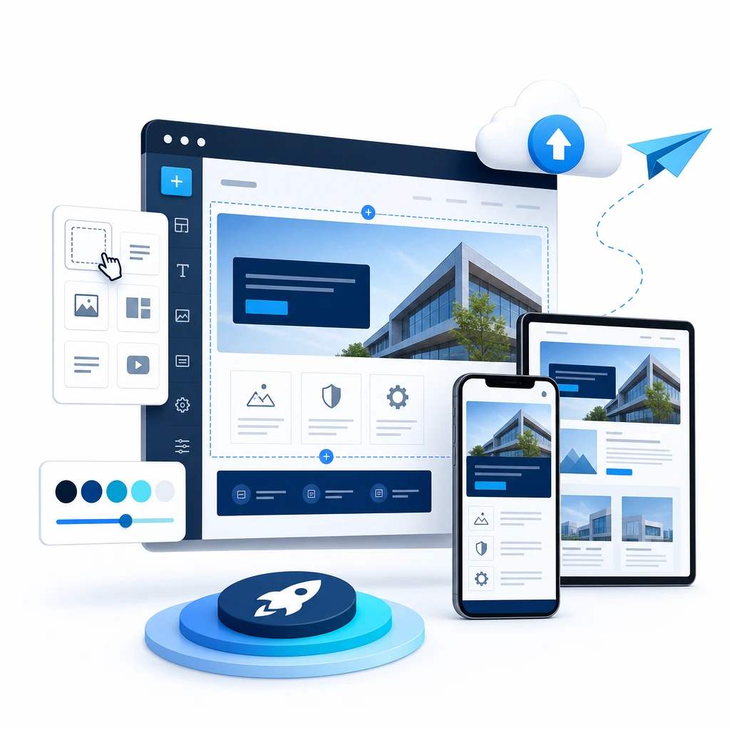 Website Builder Business Plus — WNYPress illustration