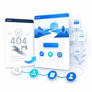 404 Page Improvement — WNYPress illustration
