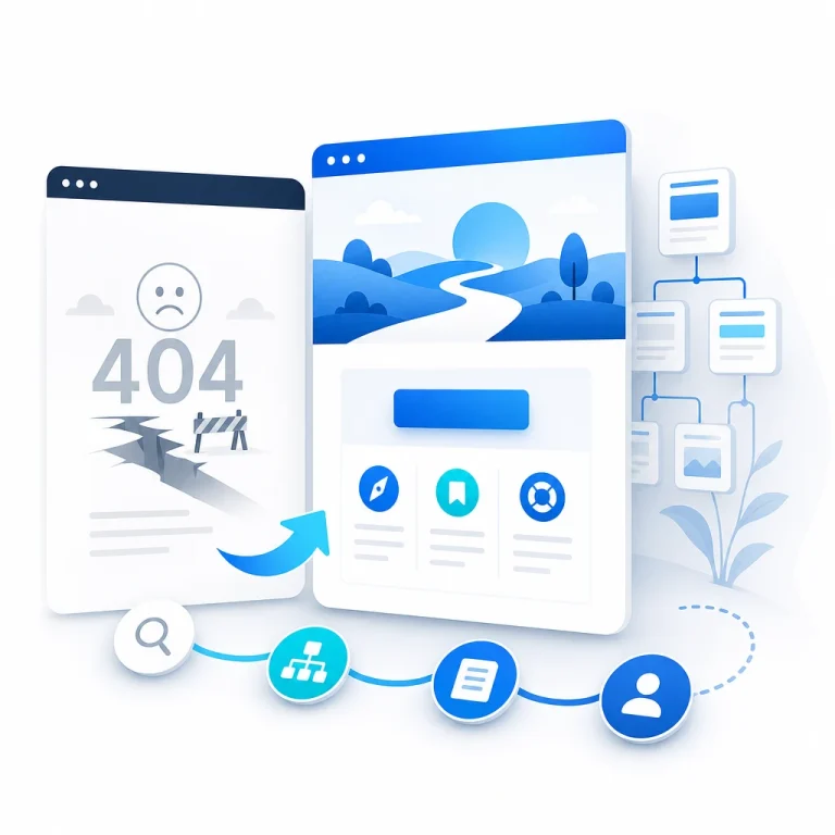 404 Page Improvement — WNYPress illustration