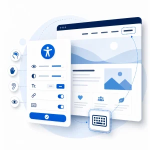 Accessibility Statement Page Setup — WNYPress illustration