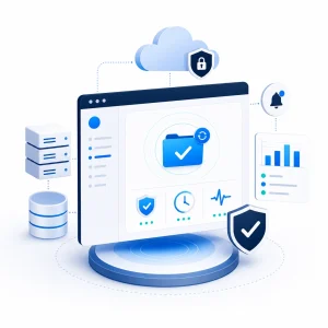 Backup Monitoring Setup — WNYPress illustration