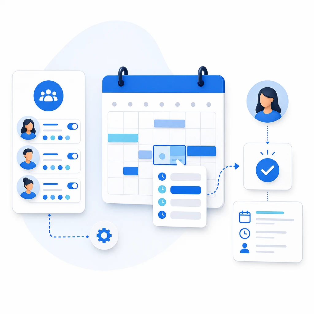 Booking Staff Configuration — WNYPress illustration