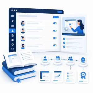 Bookly Staff Training — WNYPress illustration