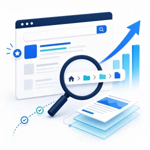 Breadcrumb SEO Setup — WNYPress illustration