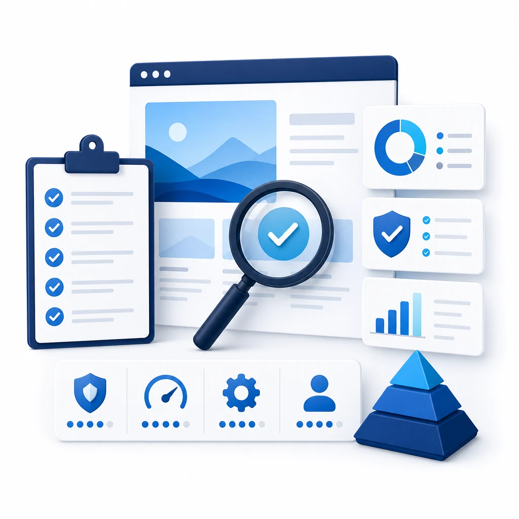 Complete WordPress Website Audit — WNYPress illustration