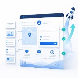 Contact Page Setup — WNYPress illustration