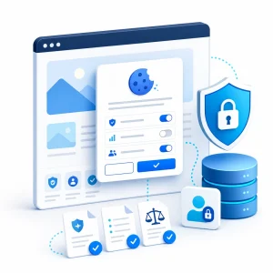 Cookie Consent Management Setup — WNYPress illustration