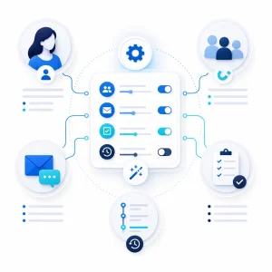 CRM Automation Configuration — WNYPress illustration