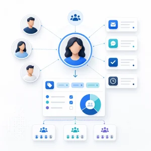CRM Tagging and Segmentation Setup — WNYPress illustration