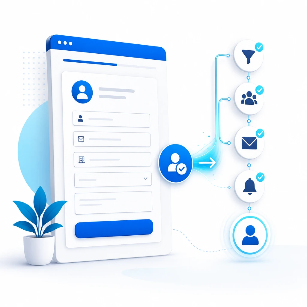 Customer Intake Form Setup — WNYPress illustration