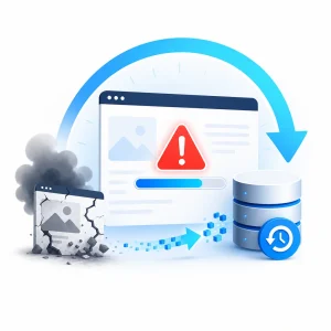 Emergency Backup Restore — WNYPress illustration