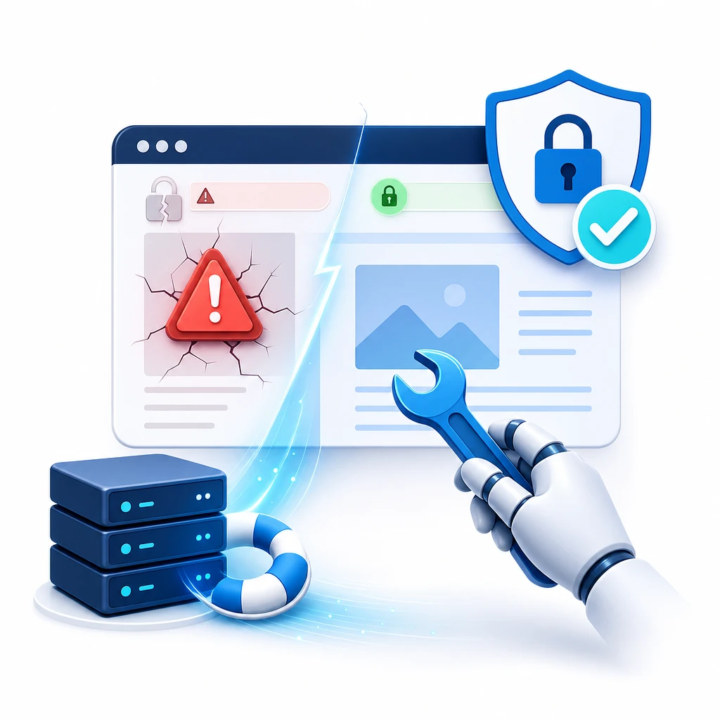 Emergency SSL Repair — WNYPress illustration
