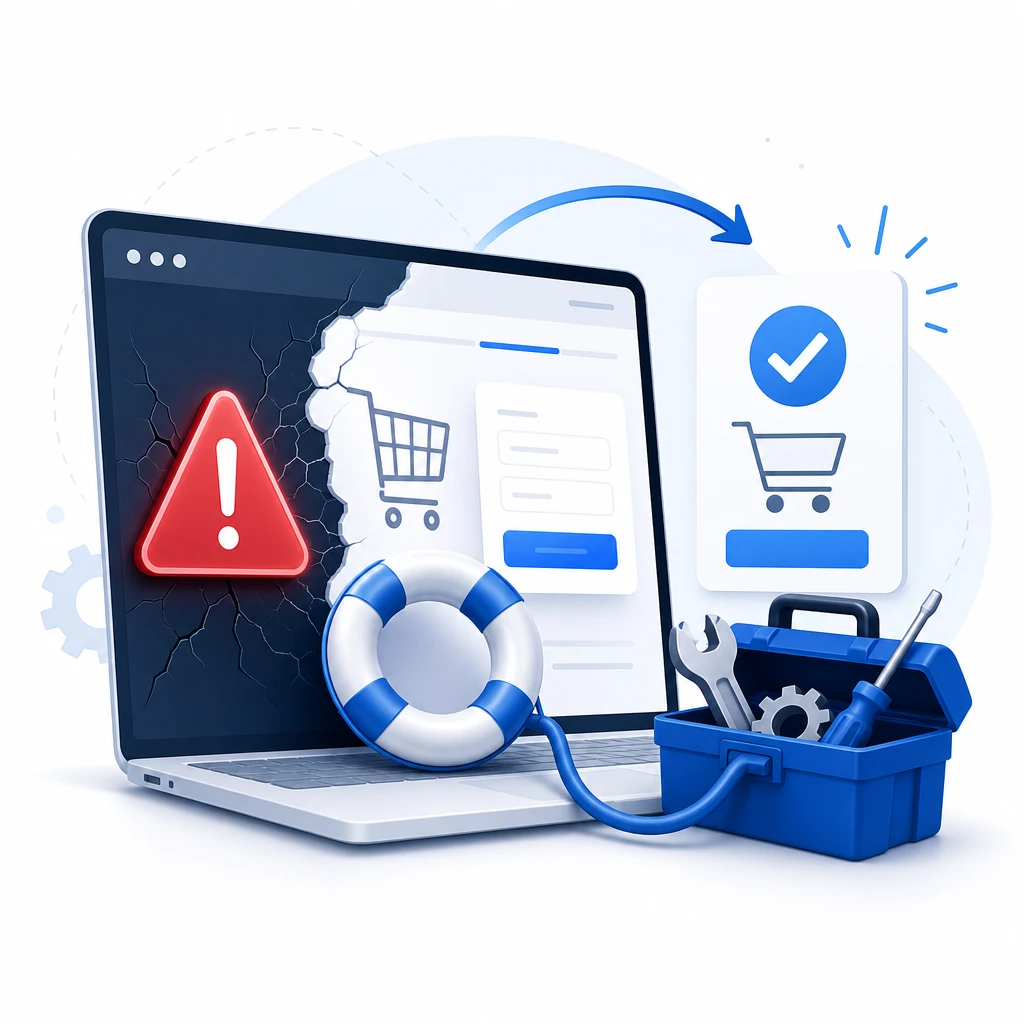 Emergency WooCommerce Checkout Repair — WNYPress illustration