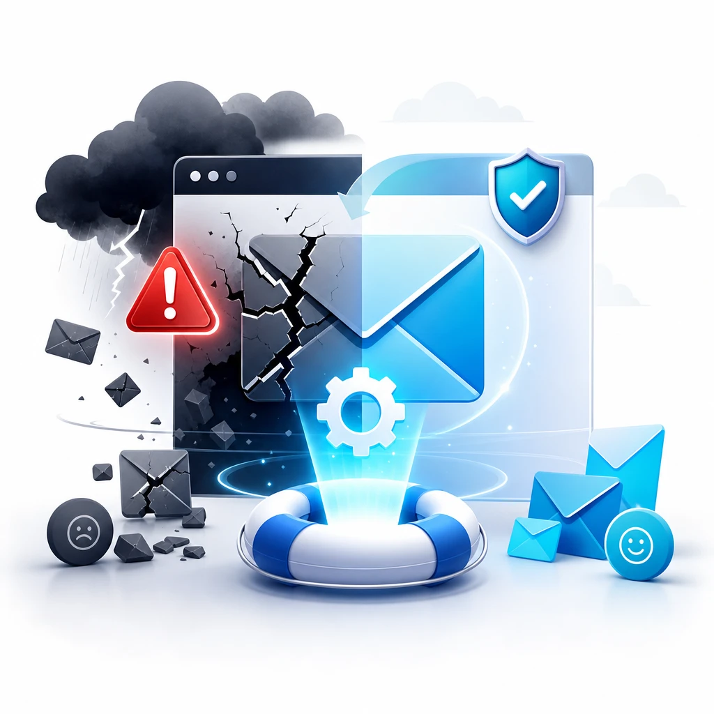 Emergency WordPress Email Repair — WNYPress illustration