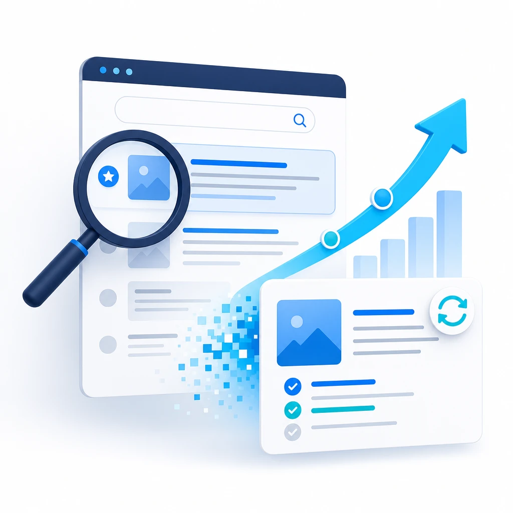 Existing Content SEO Refresh — WNYPress illustration