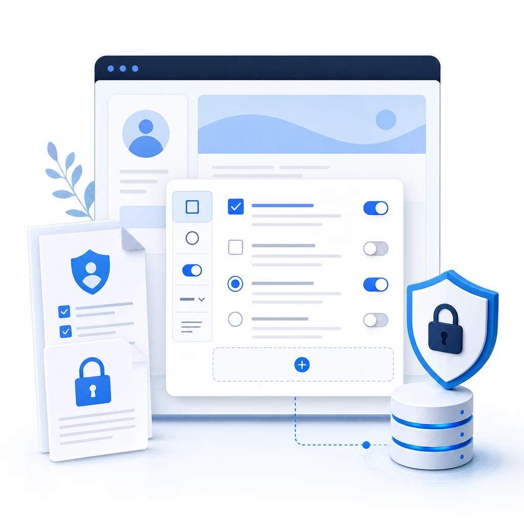 Form Consent Field Setup — WNYPress illustration
