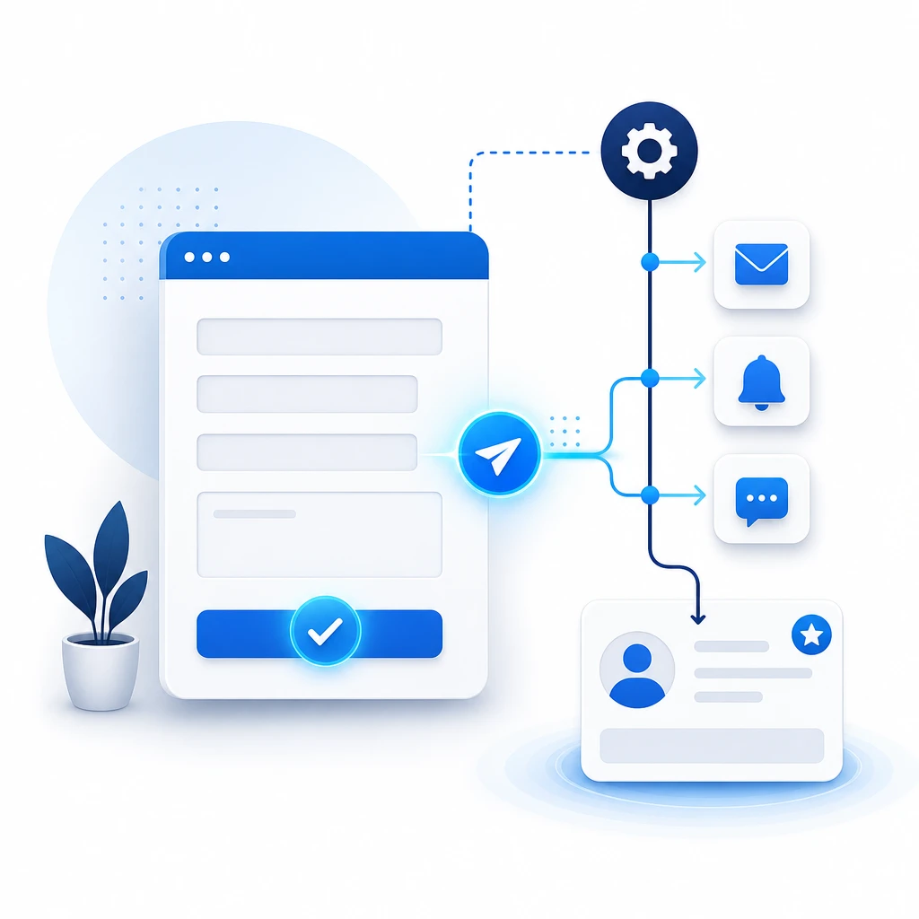 Form Notification Setup — WNYPress illustration