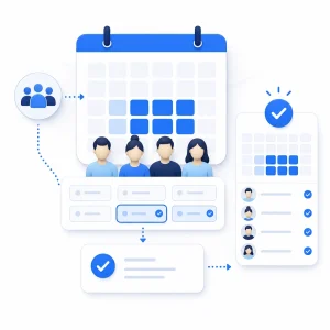 Group Appointment Setup — WNYPress illustration
