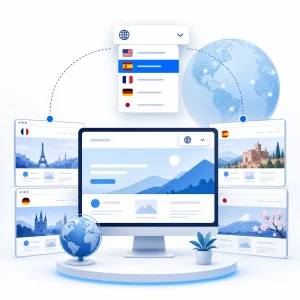 Language Switcher Setup — WNYPress illustration