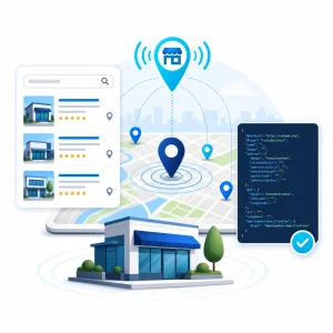 LocalBusiness Schema Setup — WNYPress illustration