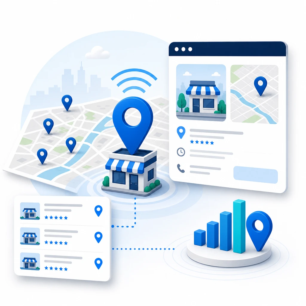 Location Page Setup — WNYPress illustration