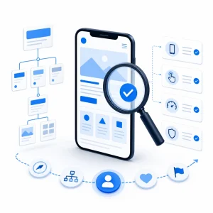 Mobile Usability Audit — WNYPress illustration