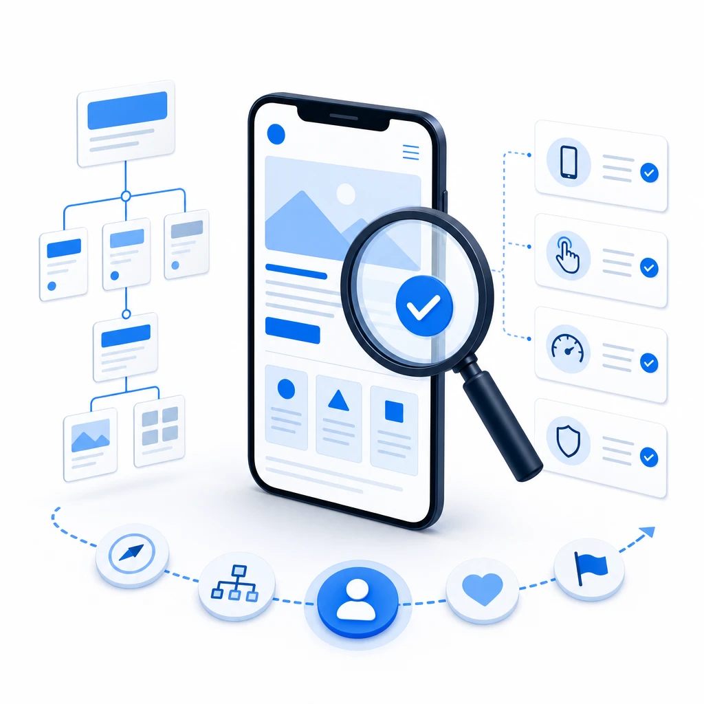 Mobile Usability Audit — WNYPress illustration