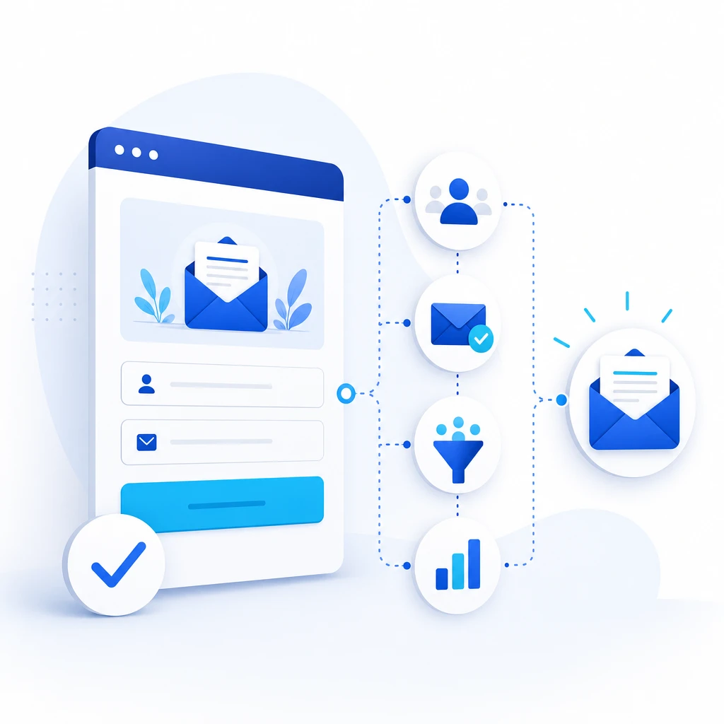 Newsletter Signup Form Setup — WNYPress illustration