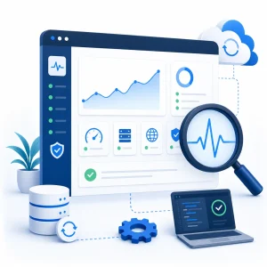 Performance Monitoring Service — WNYPress illustration