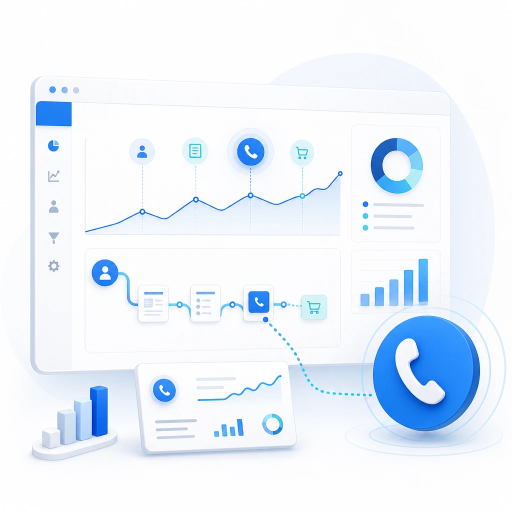 Phone Click Tracking — WNYPress illustration