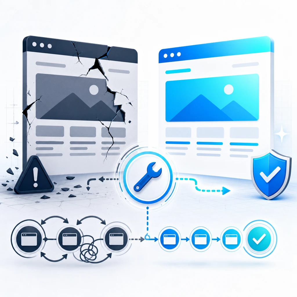 Redirect Loop Repair — WNYPress illustration