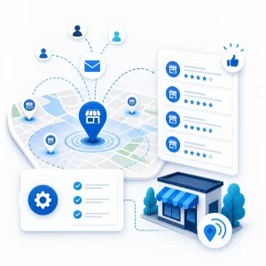 Review Request System Setup — WNYPress illustration