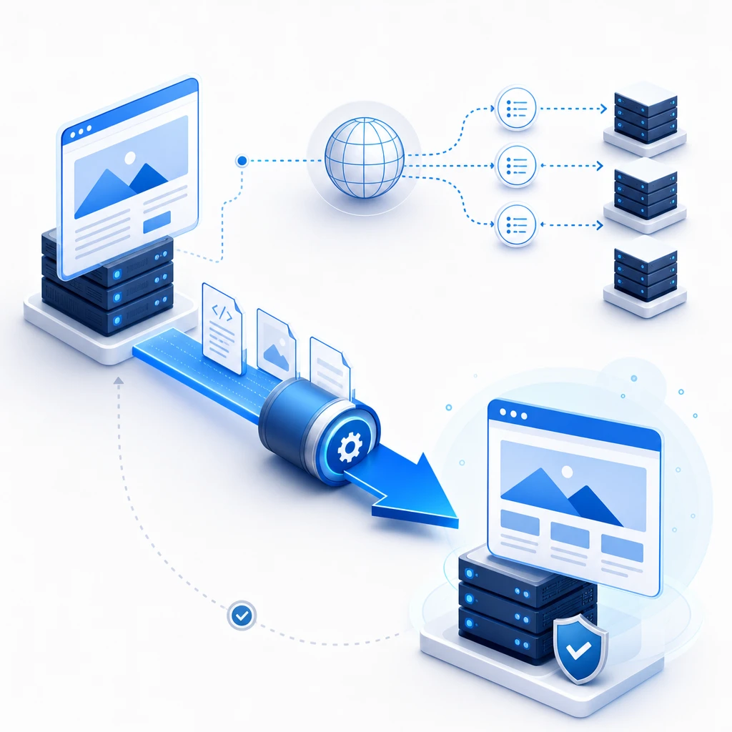 Staging-to-Production Deployment — WNYPress illustration