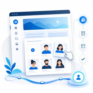 Team Profile Setup — WNYPress illustration