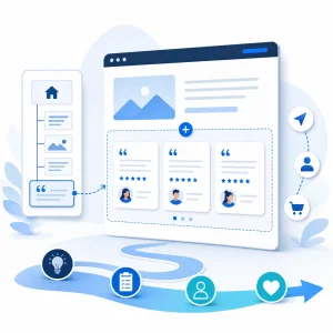 Testimonials Section Setup — WNYPress illustration