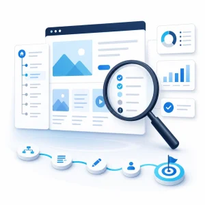 Website Content Audit — WNYPress illustration
