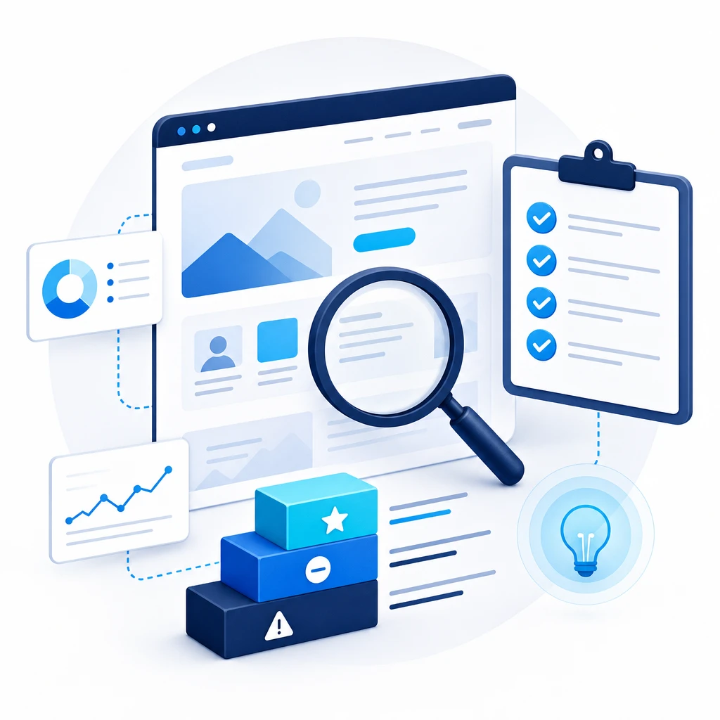 Website Conversion Audit — WNYPress illustration