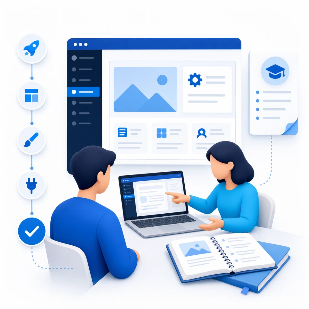 Website Handover Session — WNYPress illustration