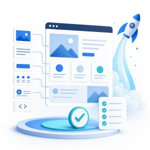 Website Launch Assistance — WNYPress illustration