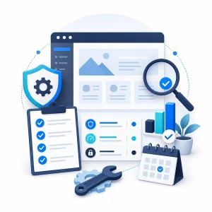 Website Maintenance Plan — WNYPress illustration