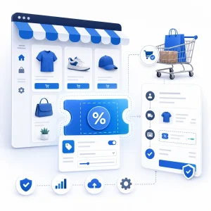 WooCommerce Coupon Setup — WNYPress illustration