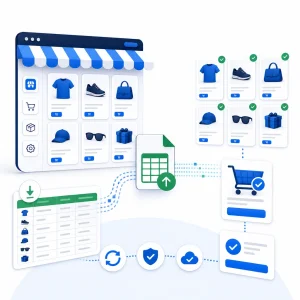 WooCommerce CSV Product Import — WNYPress illustration