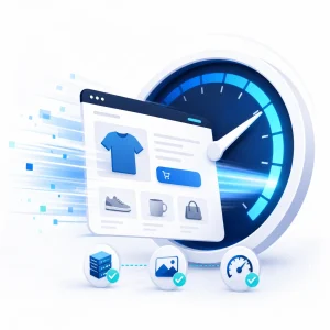 WooCommerce Performance Optimization — WNYPress illustration