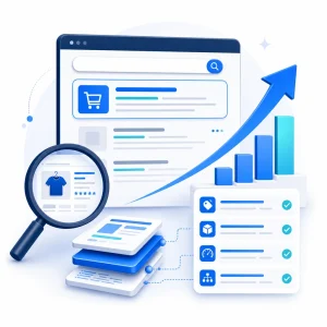 WooCommerce SEO Optimization — WNYPress illustration
